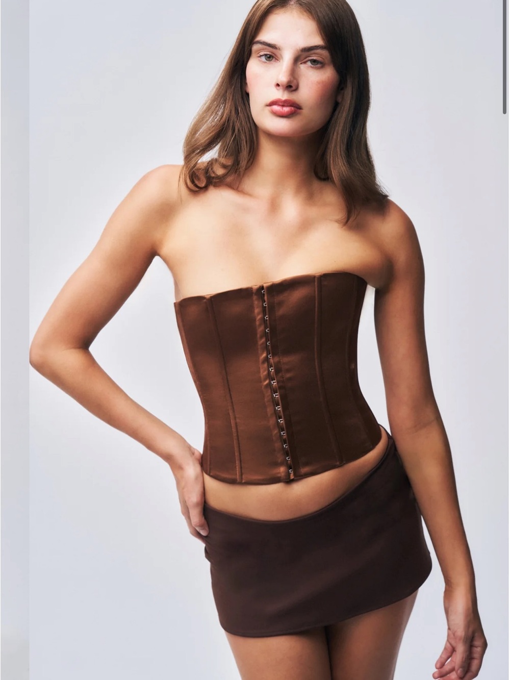 Guizio Micro Mini Stretch Skirt
